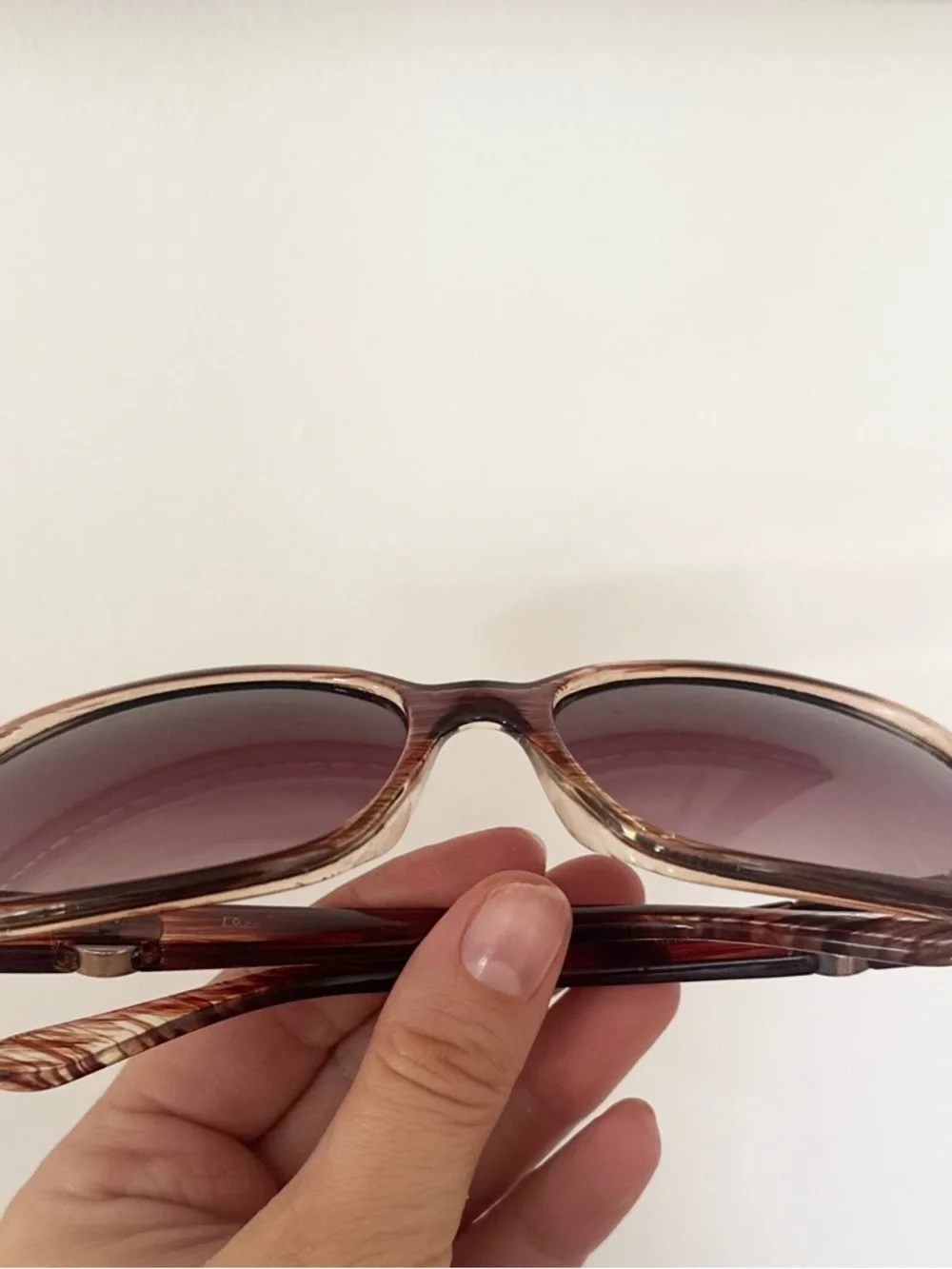 Dolce & Gabbana DG Oversized Square Sunglasses Brown Tortoise Logo Women’s - Picture 3 of 11